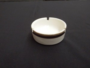 porcelain ashtray